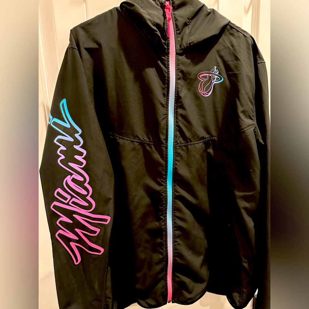 Herschel Miami Heat Vice Windbreaker Jacket